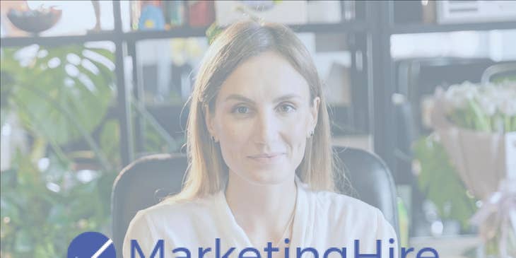 MarketingHire logo.