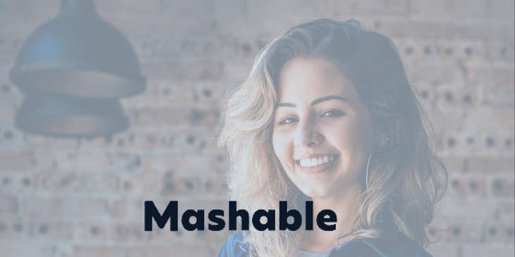 Mashable logo.