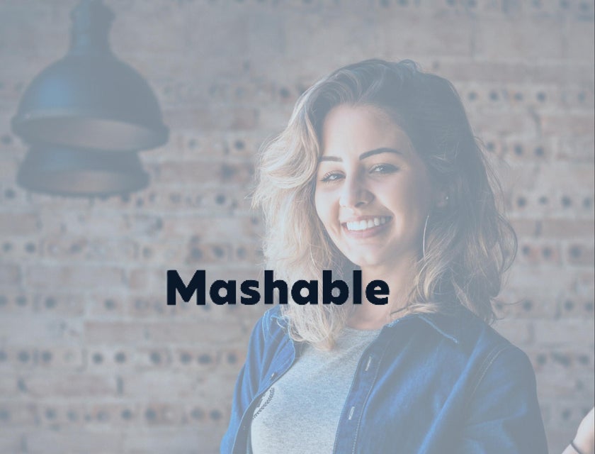 Mashable logo.