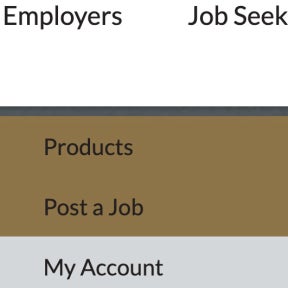 Navigate to the MBA Career Center home page.