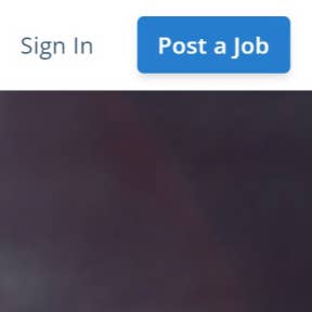 Click on "Post a Job."