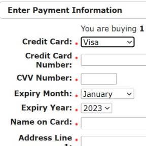 Make the payment.