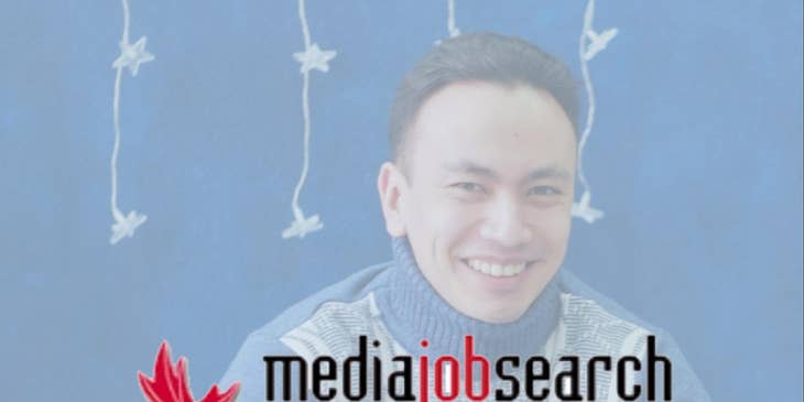 Media Job Search Canada logo.