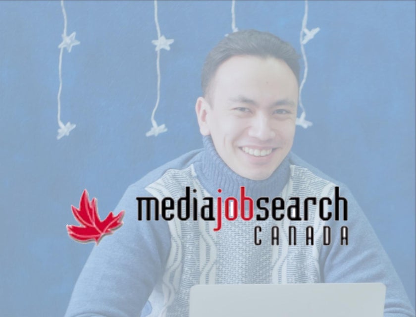 Media Job Search Canada logo.