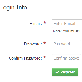 Register as an employer.