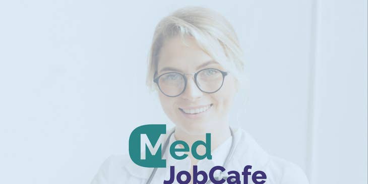 MedJobCafe.com logo.