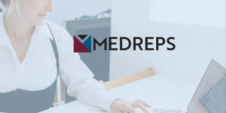 MedReps.com logo.