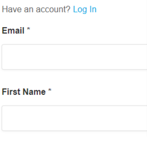 Create an account.