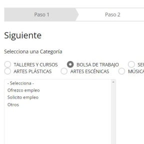 Elige las opciones que necesitas.