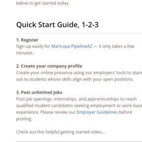 Click on "Maricopa PipelineAZ."