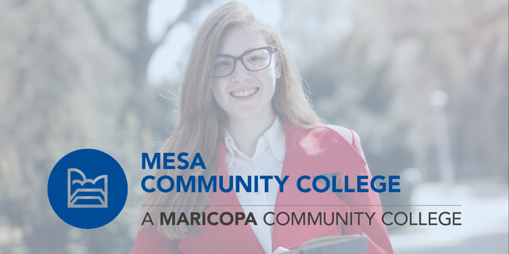 Mesa Community College logo.