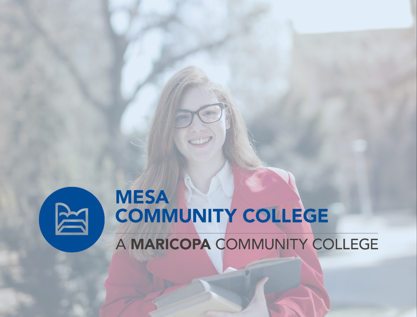 Mesa Community College logo.