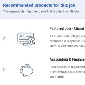 Select optional add-ons.