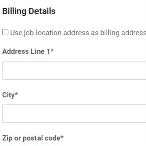 Confirm and pay for your job post.