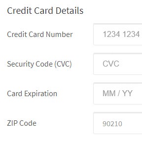 Finalize your order.