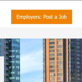 Click on "Employers: Post a Job."