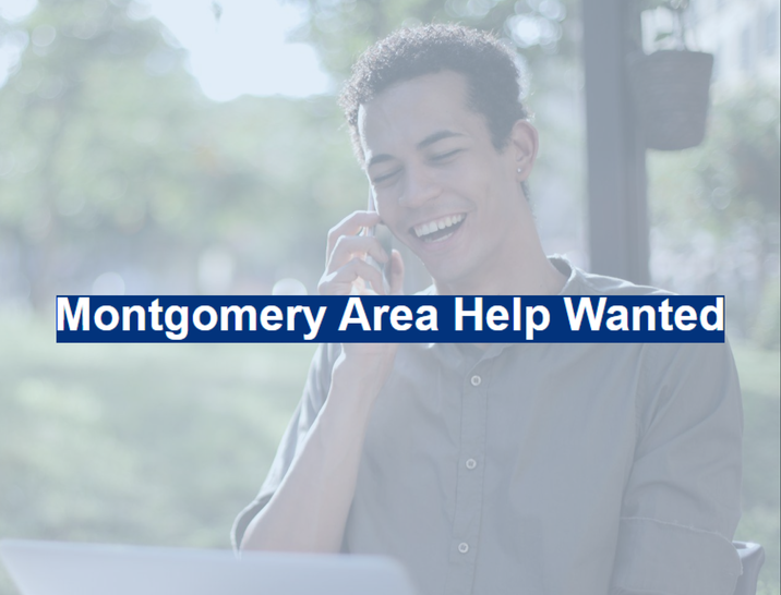Montgomery Area Help Wanted