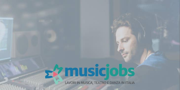 Logo Music Jobs.