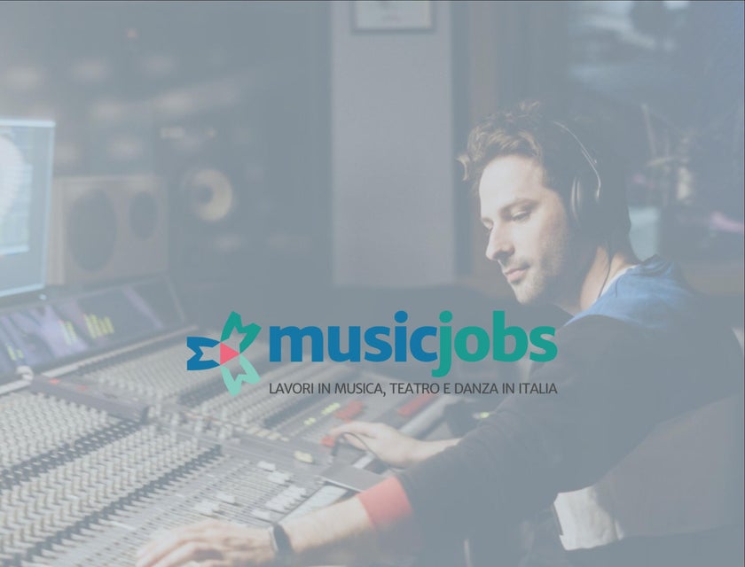 Logo Music Jobs.