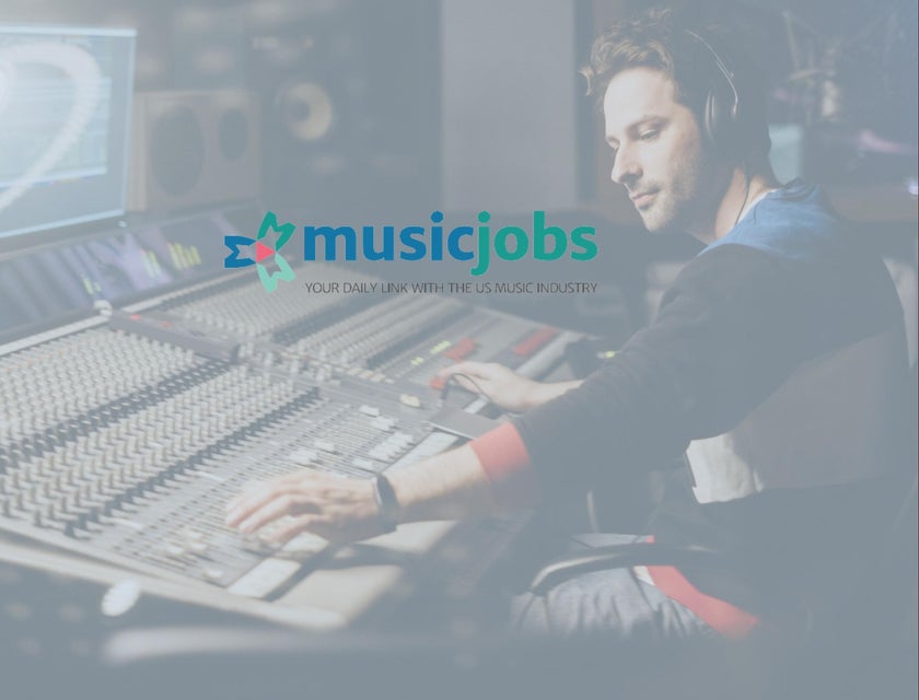 Music Jobs logo.
