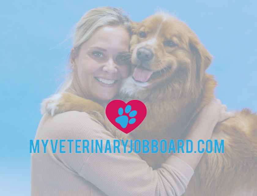 My Veterinary Job Board logo.