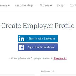 Create an account.