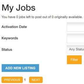 Add a new listing.