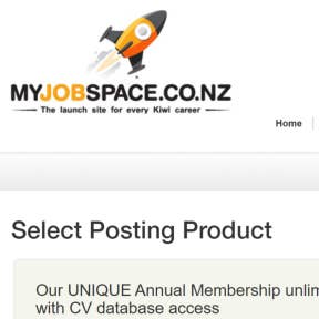 Select a posting product.
