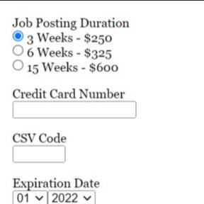 Pay for your listing.