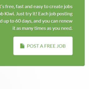 Navigate to Job Kiwi's home page.