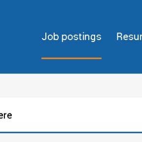 Navigate to "Job postings."