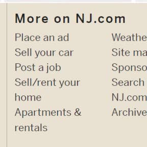 Navigate to NJ.com.