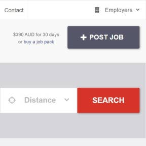 Navigate to The Conversation Job Board.