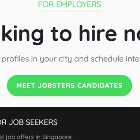 Navigate to the JOBSTERS home page.