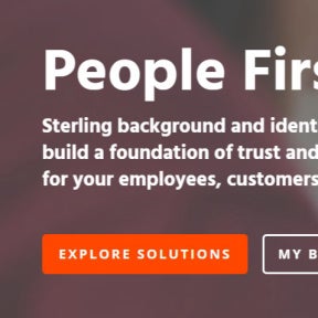 Navigate to the Sterling home page.