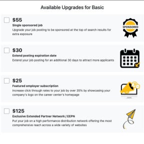 Select additional upgrades.