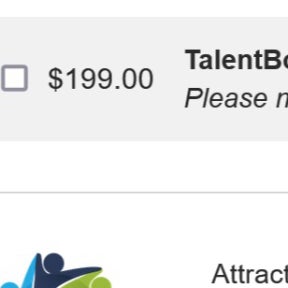 Choose a job posting upgrade.