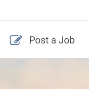 Click on "Post a Job."