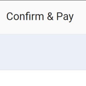 Pay for your order.