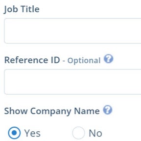 Create your job posting.