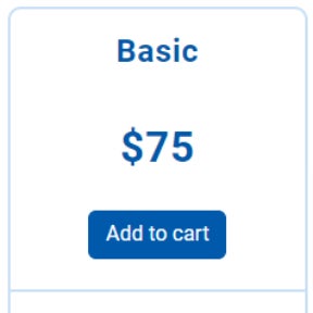 Select a job posting package.