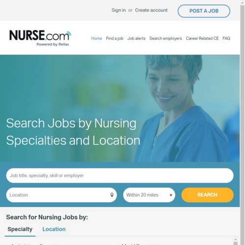 How to Post a Job on Nurse.com: