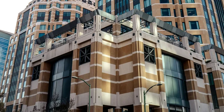 The Ronald V. Dellums Federal Building in Oakland, California.