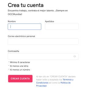 Abre una cuenta.