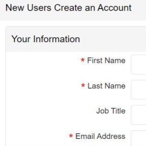 Create an acount.