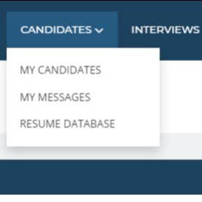 Open the resume database.