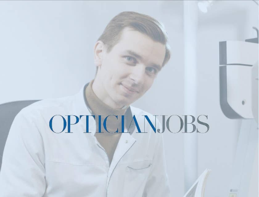 Optician Jobs logo.
