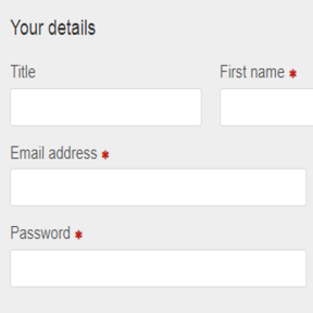 Create an account.