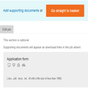 Review your job post.