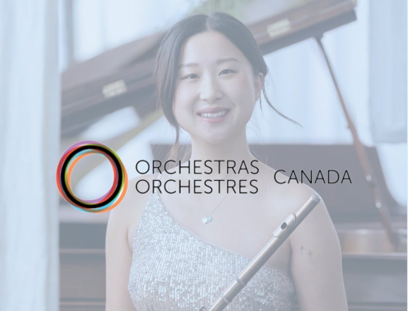 Orchestras Canada logo.